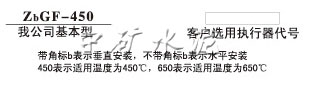 ZGF-450/650自動調節(jié)高溫蝶閥